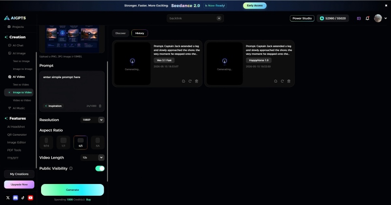Image to video