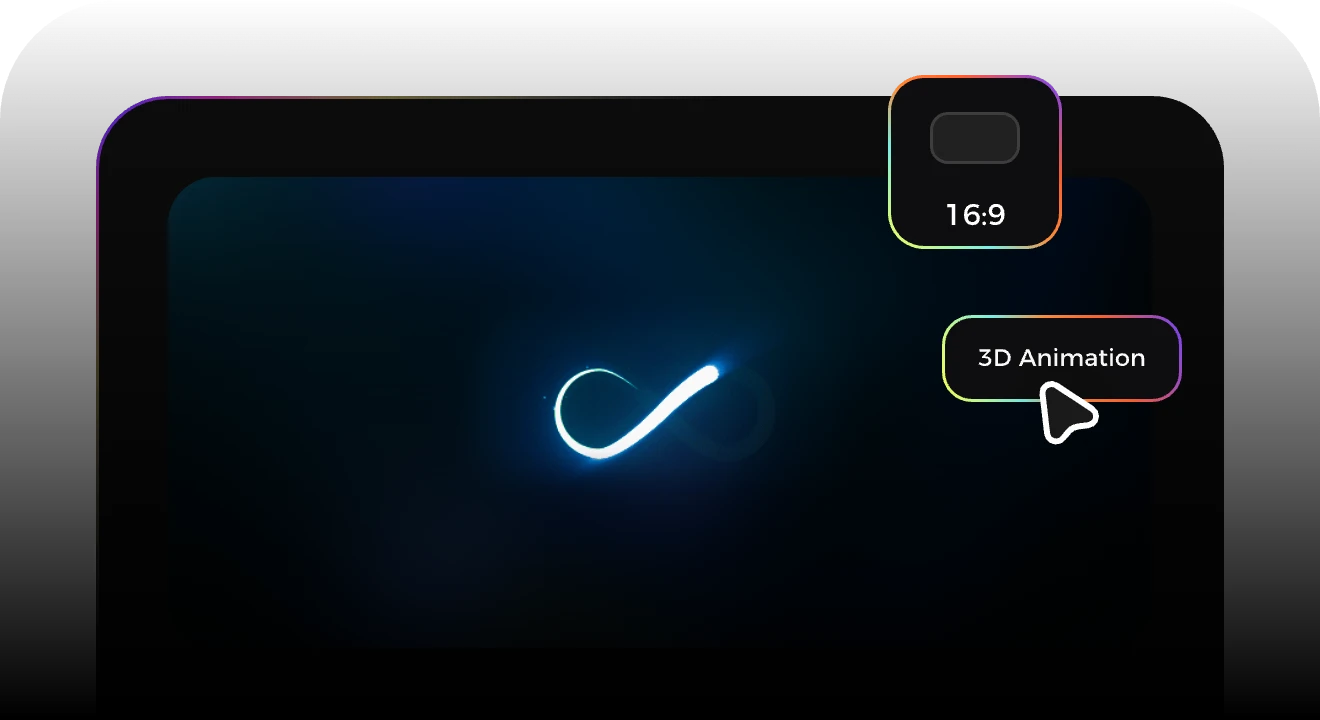 Custom AI video settings