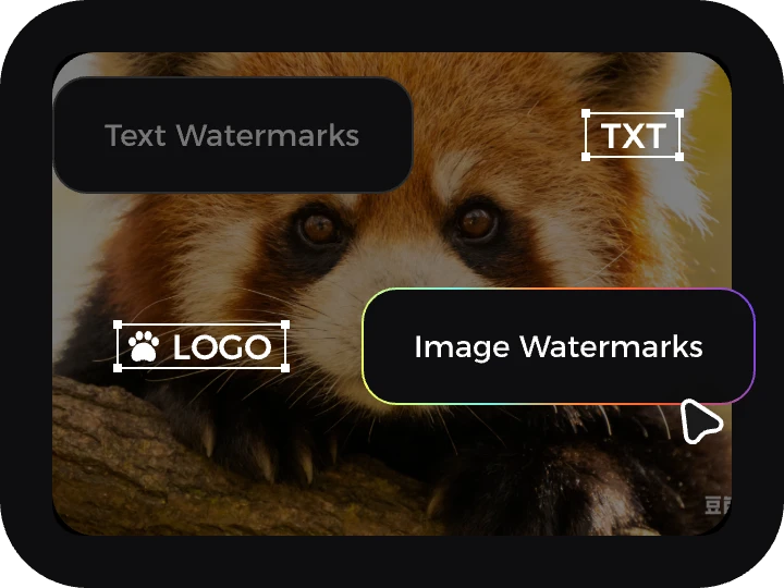 Select watermark area